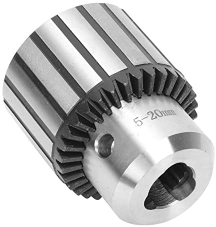 ZJchao Drill Chuck Key, 5-20mm B22 Heavy Duty Drill Chuck Converter Tool with Key Wood Lathe Adapter for Metalwork CNC Lathe Bench