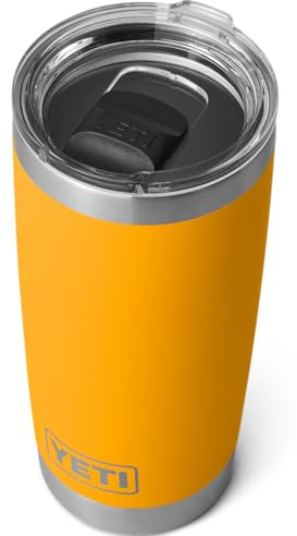 YETI Rambler - Vaso de acero inoxidable aislado al vacío con tapa Magslider, apicultor, 591 ml