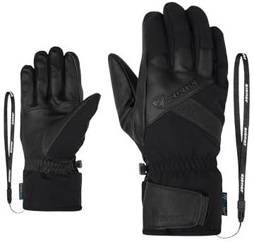 Ziener Herren Getter-Z Ski-Handschuhe/Wintersport | wasserdicht Wolle Thermoshield