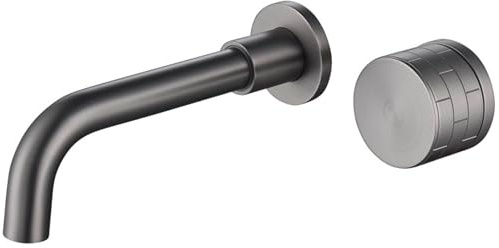 in-Wall Faucet hot and Cold Built-in washbasin Faucet, Type B (Chrome) LWX