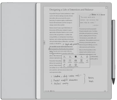 BOOX Go 10.3 Gen2 Tablette ePapier 10,3” Monochrome 300 PPP 64 Go Android 15 E-Ink Liseuse (sans Éclairage)