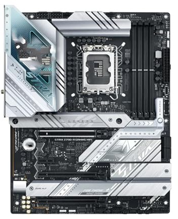 motherboard Fit For ASUS ROG STRIX Z790-A GAMING WiFi, D5 Intel B760 13TH&12TH Gen LGA 1700 White ATX Motherboard 12+1 Power Stages, DDR5 PCIe 5.0 computer motherboards