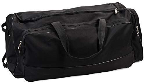 Champion Sports Wheeled Equipment Bag – Large Rolling Sports Gear Bag for Baseball, Football & Travel