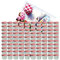 MamboCat 100er Set Sturzglas 230 ml Marmeladenglas Einmachglas Einweckglas To 82 rot karierter Deckel incl. Diamant-Zucker Gelierzauber Rezeptheft