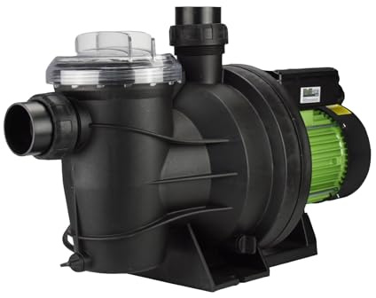 TRUTZHOLM Schwimmbadpumpe Poolpumpe Filterpumpe Umwälzpumpe Pumpe 550W 10.000 l/h oder 800W 15.000 l/h für Pools mit 30.000 Litern oder 45.000 Litern (800W / 15m³l/h)