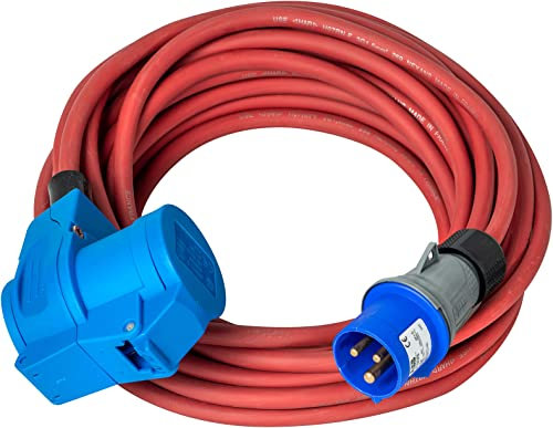 Brennenstuhl Solutions Outdoor Verlängerungskabel für Wohnmobile, Wohnwagen, Boote, Straßengeschäfte (15 m, H07RN-F 3G1,5, Außenbereich)