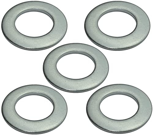AERZETIX - C49249 - Satz von 5 Unterlegscheiben flach universelle - beilagscheiben - scheiben - M20 - aus edelstahl A2 - Ø außen 37mm - dicke 3mm DIN 125