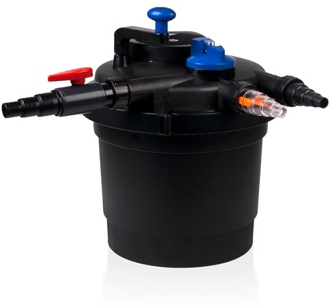 Wagner Green Druckfilter GPF-5000 mit integriertem UVC Gerät für Teiche bis 8000 Liter für Fischteiche (GPF-5000)