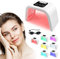 Deciniee Masque LED Visage Luminothérapie: 7 Couleurs Masque Facial LED Pour Anti-Âge Les Soins de La Peau