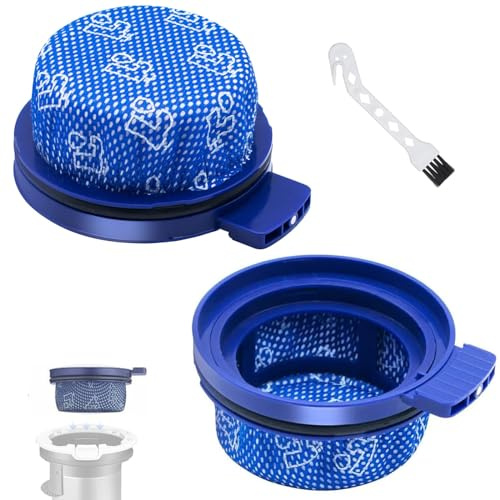 DianSung Staubsauger-Filterzubehör für Samsung Bespoke Jet, VS20A958FWN, VS20A95923B/AA, VS20A95923N/AA, VS20A95923W/AA, Mikrofilter-Ersatzteile, Teilenummer: DJ97-03090A