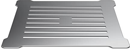 Balterley Shower Tray Waste with Drain Cover, Square Shower Trap Cover, Waste Replacement for Bathroom Tray, Drain Covers for Bathroom Trays, Trap Covers Replacement - 114 x 114 x 86mm (Chrome)