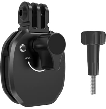 Namvo – Support de caméra d'action, Pince de Pare-Brise de Moto, Accessoires Stables et Portables