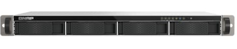 QNAP TS-433eU NAS Rack (1 U) Cortex-A Cortex-A55 4 Go 0 to Turbo System Noir