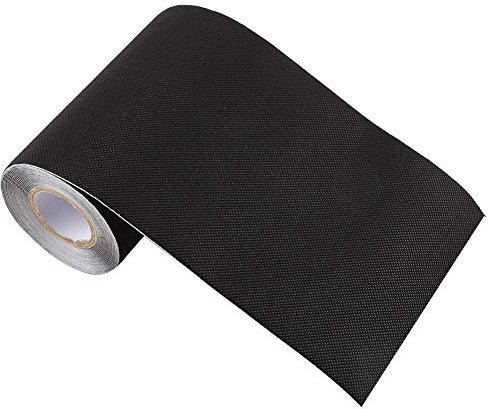 Jwthee Artificial Grass Tape,5.9×196.9in Artificial Grass Seaming Tape for Lawn,Turf Seaming Tape,Self Adhesive Joining Black Seaming Tape Synthetic Lawn Grass Artificial Turf