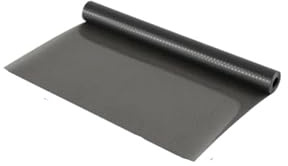 JCXIOC Rivestimento Scaffali Tappetino antiscivolo for cassetti in PEVA traslucido, coprimensola for cucina, frigorifero, armadietto, tovaglietta da tavolo impermeabile(Black 60x150cm)