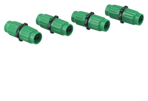 Jonikuper Erweiterbares Gartenschlauch-Reparaturset, multifunktionale Armatur für 1,6 cm und 1,9 cm Schläuche, kompatibel mit 6,5 m, 1,5 m, 75 m, 30,5 m, 30,5 m erweiterbaren Gartenschläuchen | 4, 10