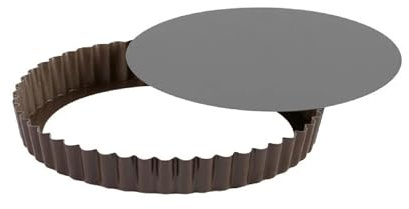 Gobel - Fluted Tart & Quiche Pan, Non-Stick, Removable Base, 9.4 in