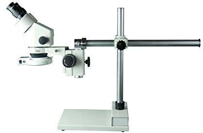 Radical Assembly Line & Pcb Inspection Welding 7-45X 200Mm Working Distance Zoom Stereo Boom Xyz Universal 360 Degree Rotatable Stand Microscope And Circular White Light