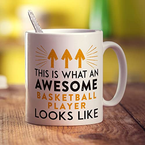 Printster This is What an Awesome Basketball Player Looks Like Mug - 11oz Ceramic Cup