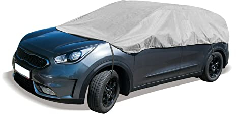Autoabdeckung Halbgarage Frostschutz UV-Schutz Atmungsaktiv Kompatibel mit Golf VII