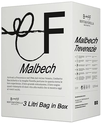 Malbech Rosso Trevenezie in Bag in Box Berto & Fiorella Baccichetto Friuli 3 Litri12,5% vol