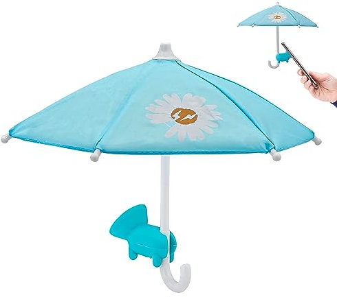 MultiValue Cute Phone Umbrella Sun Hood, 1 Pc Phone Umbrella Sun Shade with Suction Cup