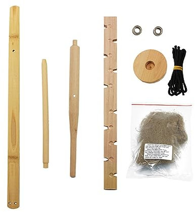 ZEZEFUFU Bow Drill Kit Fire Starter Survival Practice Friction Fire Tool for Outdoor Activity Teaching Wildness Survival