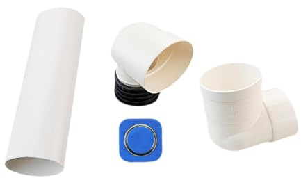 Sharplace Adjustable Toilet Flange Extension for Universal Bathroom Sink Drainage
