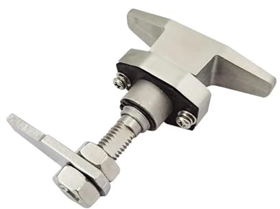 Griffschloss T-Schloss MS309 Edelstahl-Teleskopschloss Industrielle mechanische Ausrüstung Elektrisches Schaltkasten-Schrankschloss (Color : 3pcs-Stainless)