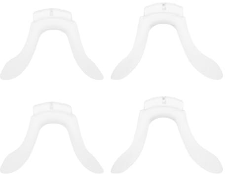 SG Store 4 Stück Silikon-U-förmige Ersatz-Nasenstücke für Brillen, Brillen, Zubehör für Lesebrille, Kurzsichtigkeit, dekorative Brillen