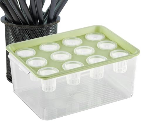 Betta Aquarium, Aquaponic Pflanzer und Aquarium - Pflanzen Pflanzgefäß | Home Betta Fischtank Hydroponic Plant Propagation Station für Frauen und Mutter