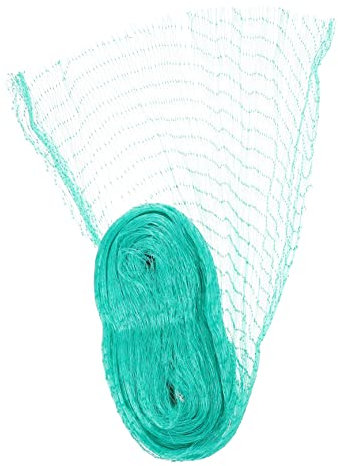 IWOWHERO Red para Pájaros para Jardín De Nailon 4m x 5m, Malla Antipájaros Resistente, Protección para Árboles Frutales y Huertos, Red Ligera y Duradera contra Aves