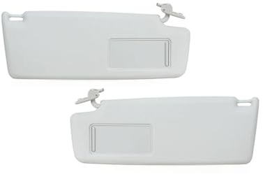 Visiera parasole compatibile con VW Tiguan 2009 2010 2011 2012 2013 2014 2015, parasole interno con lampada, parasole anteriore, accessori per auto(Left and Right)