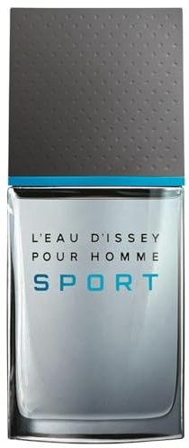 L'Eau d'Issey Pour Homme Sport Eau de Toilette for Him - 100ml | Fresh & woody perfume for men with grapefruit, vetiver & cedarwood - Inspired by nature