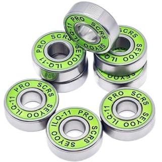 10 Stück Rollschuh-Kugellager, Rillenkugellager 608RS ABEC-9, Miniaturkugellager for Skateboards