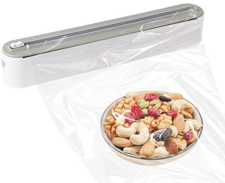 Frischhaltefolienspender Magnetisch Gleitschneider bis 30 cm ohne Bohren