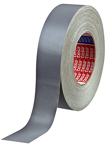 Tesa T46571250 Klebeband 4657, 50 m x 12 mm, Grau