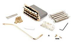 Fender American Vintage Stratocaster Bridge Tremolo Assembly - Gold