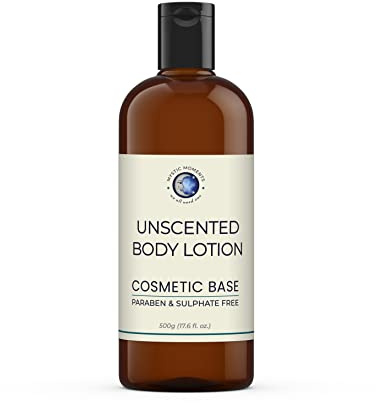 Mystic Moments | Base lotion corps naturelle | 1Kg | Base lotion corps légère avec huile de tournesol pour soins personnalisés.