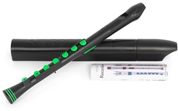 NUVO recorder+, schwarz-grün, barock