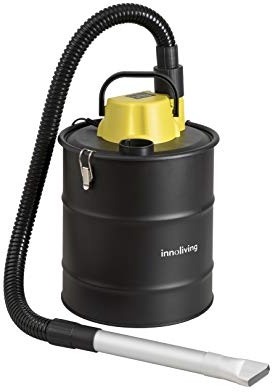 Innoliving Aspirateur à Cendre électrique INN-650 de 20 L, 1 200 W, Filtre HEPA Lavable, Grand réservoir, Tuyau Flexible et Accessoires Inclus, idéal pour Nettoyer Les cheminées, poêles et barbecues,