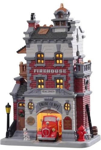 Lemax - Engine Company No. 9, B/o Led