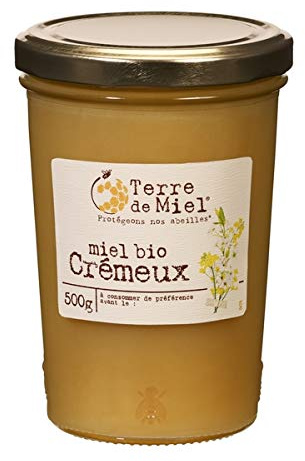 Terre De Miel - Miel Toutes Fleurs Crémeux Bio 500G - Vendu par unité