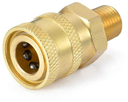 Läcktäta slangbeslag 1/4 NPT Internt Thread Brass Slang Snabbkopplingskontakt, används för pneumatiska tillbehör med högtryckstvättare