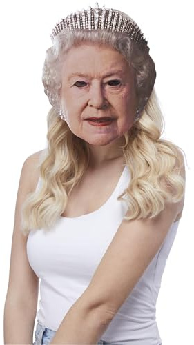 The Queen Printed Card Mask