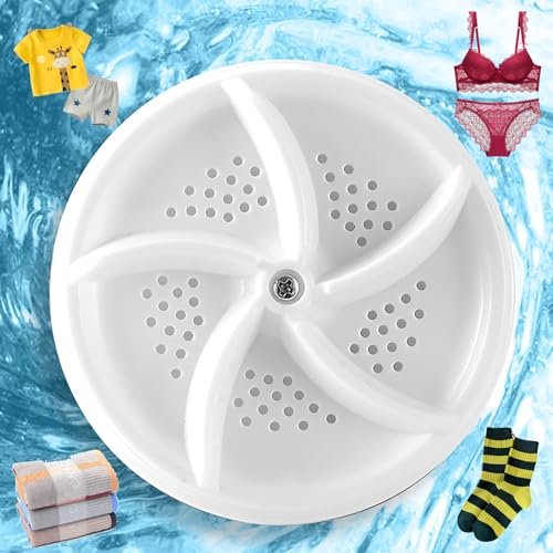 xixibuy Portable Mini Turbo Washer, Mini washing machine, Portable washing machine and dryer for Underwear, Sock, Baby Clothes, Travel, Camping, RV, Dorm, Home