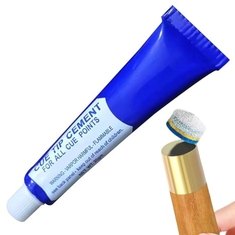 Colla per punte da piscina | Riparazione puntale da biliardo Manutenzione del cuscino della piscina - Riparatori di cue da biliardo Accessori per cue da biliardo per tutti i consigli e la maggior