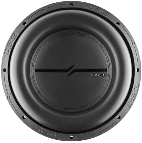 KIT Set pour DS 18 ZXI12.2D 1 Caisson de Basses 30 cm 300 mm 12, 1000 Watts rms et 2000 Watts Max, Double Bobine 2 + 2 ohm, sensibilité 89,2 DB spl, pour Voiture, 1 pièce