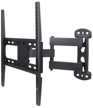 FBXRXZFPJ Soporte de Pared for TV con inclinación y en Esquina for televisores de Pantalla Plana LCD LED de 26 a 55 Pulgadas, Gran Capacidad de 66 LB