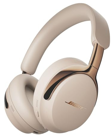Bose QuietComfort Ultra Bluetooth Headphones (2nd Gen), Wireless Headphones with Spatial Audio, Over Ear Noise Cancelling with Mic, Up to 30 Hours of Play time, Driftwood Sand - Limited Edition